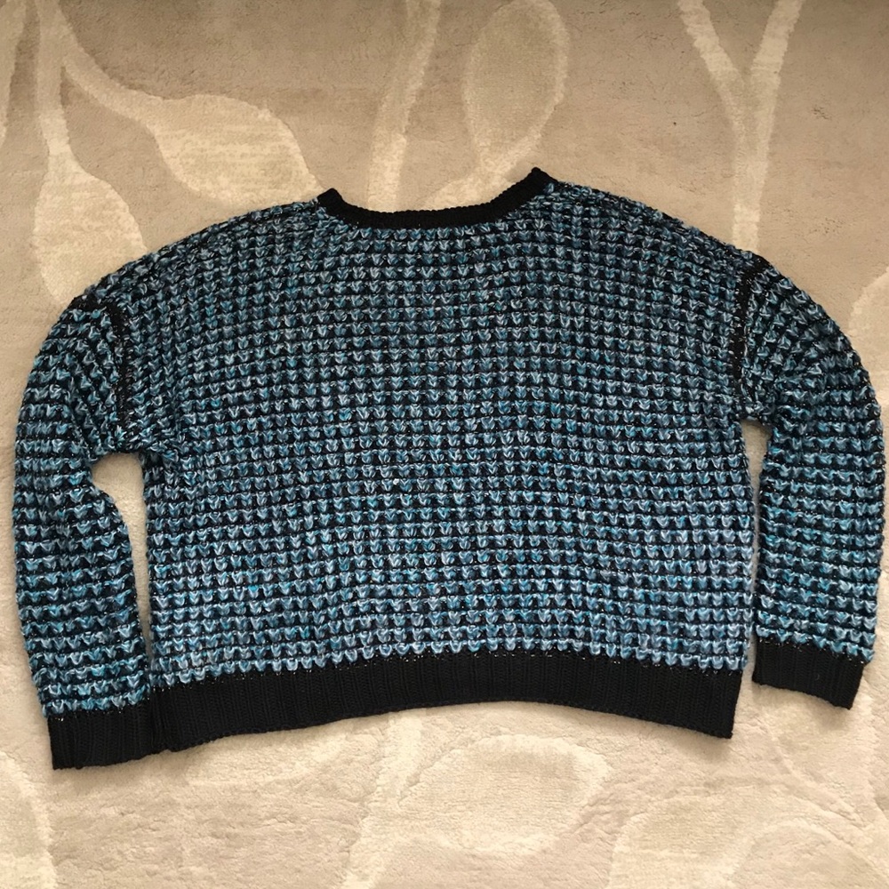 NWOT UO Ectoé Stardust Open-Stitch Sweater - Picture 3 of 5